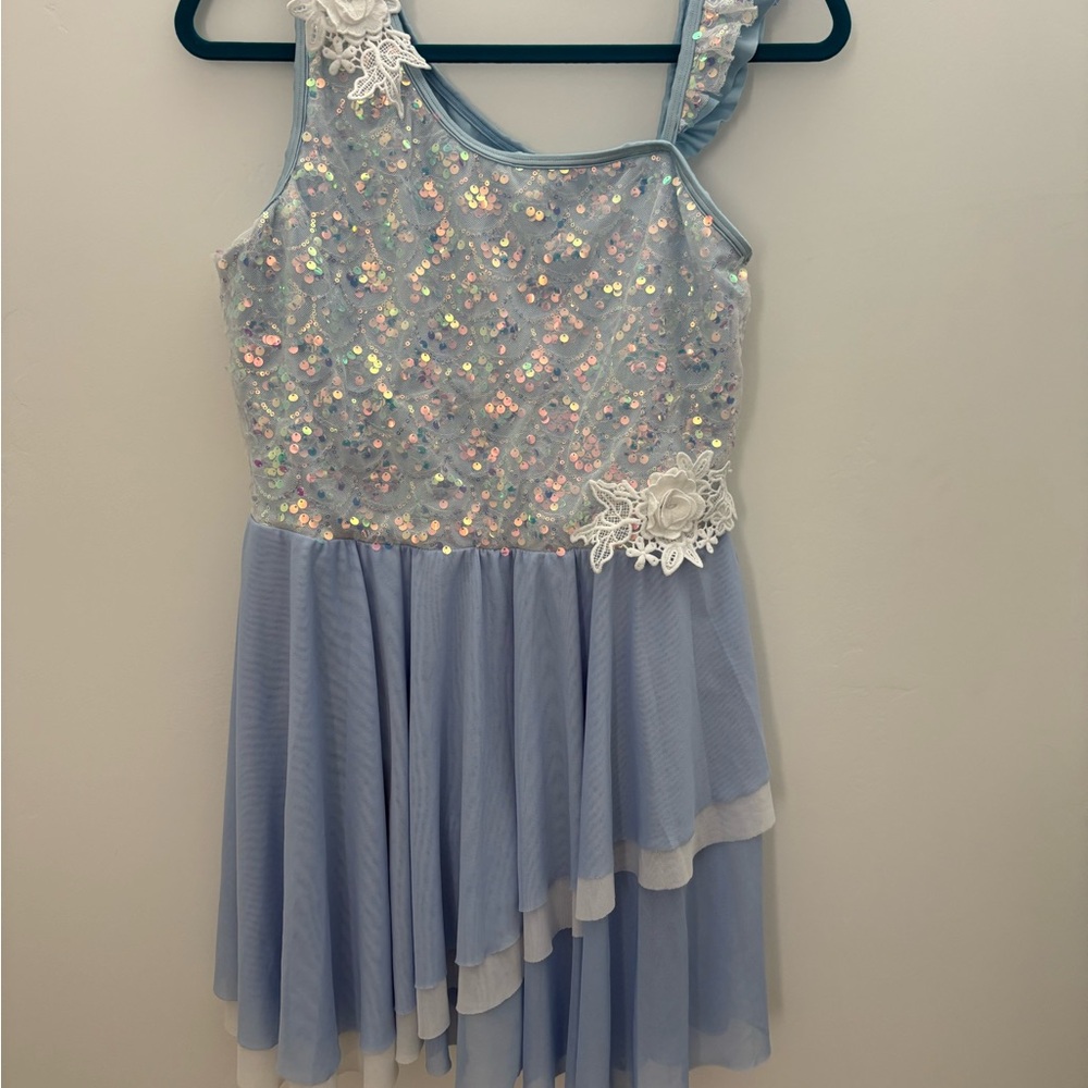 Sparkling Blue Costume Dress-women’s size large